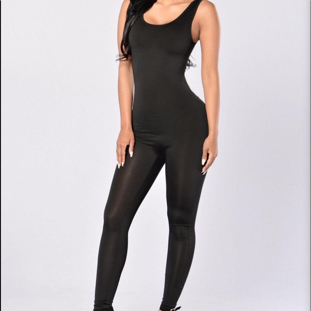Fashion Nova Boost Jumpsuit Black